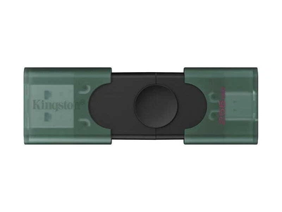USB флеш накопичувач Kingston 256 GB DataTraveler Duo Green (DTDEG2/256GB)