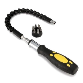 Гибкая отвертка SNAKE BIT 30 см 6 насадок