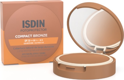 Krem przeciwsłoneczny Isdin Spf 50 Bronze 10 g (8429420306943)