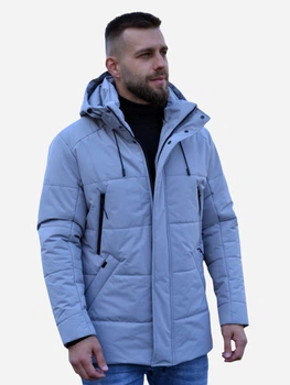 Куртка зимова чоловіча Riccardo Б-7 XL Сіра (ROZ6501100005)