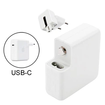 Сетевое зарядное устройство для MacBook MagSafe Power Adapter USB-C 61W (MNF72)