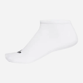 Набір чоловічих шкарпеток коротких бавовняних Adidas Trefoil Liner S20273 43-46 3 пари White/White/Black (4055012811355)