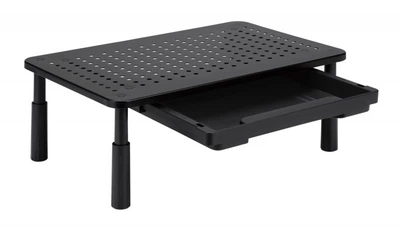 Стол для монитора/ноутбука Gembird MS-TABLE-D-01 с ящиком, прямоугольный, металл