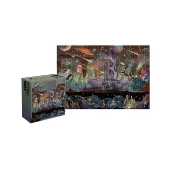 Пазли тришарові 500 деталей Metallic Fantasy Space Quest Interdruk 385604