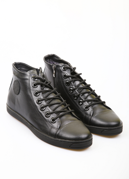 Кеды BRONI 44 Черный (BRN-1447-Black)