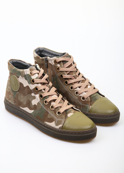 Кеди BRONI 42 Хакі (BRN-1709-Khaki)