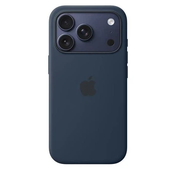 Чехол силиконовый Silicone Case with MagSafe для Apple iPhone 17 Pro Max Midnight