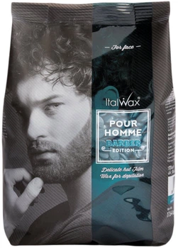 Воск для депиляции ItalWax Barber Edition в гранулах 500 г (8052532720095)