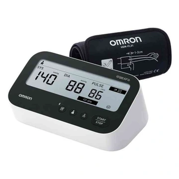 Тонометр автоматичний OMRON M4 Connect AFib з Bluetooth та манжетою Intelli Wrap 22–42 см — плечовий вимірювач тиску з індикатором фібриляції