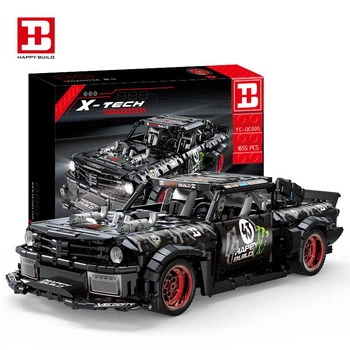 Конструктор гоночний автомобіль Ford Mustang Hoonicorn 1655 деталей (G478310-YCQC005)