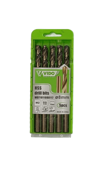 Сверло по металу Vido WD71011080117 8.0 мм