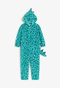 Кигуруми комбинезон бирюзовый Динозавр H&M 110-116см (400011890)