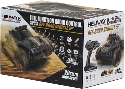 Автомобіль радіокерований KIK Off-road Vehicle Коричневий (5903039705425)