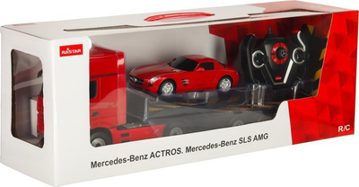 Автомобіль радіокерований Rastar 74920 Mercedes-Benz Actros Червоний (5903039753754)