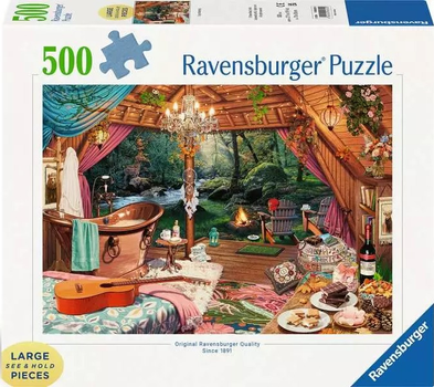 Пазл Ravensburger Cozy Glamping 500 елементів 12000825 (4005555008255)