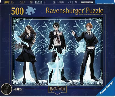 Puzzle Ravensburger Glow in the Dark 500 elementów 12001509 (4005555015093)