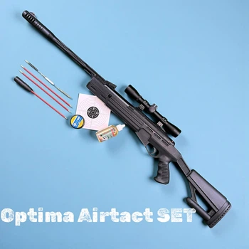 Гвинтівка пневматична Hatsan Optima AirTact + оптика, набої та набір чищення