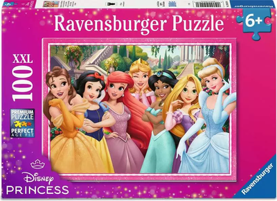 Puzzle Ravensburger Księżniczki Disneya 100 elementów 12004116 (4005555041160)