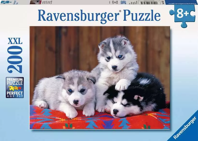 Puzzle Ravensburger Husky 200 elementów 12823 (4005556128235)