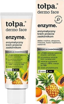 Крем для обличчя Tolpa Dermo Face Enzyme від чорних цяток 40 мл (5902719417641)
