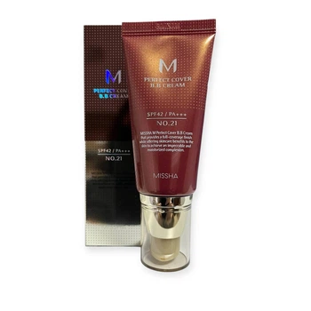 BB крем Missha Perfect Cover BB Cream SPF42 PA++ No21 Светлый бежевый 50 мл