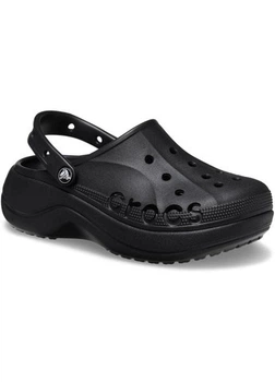 Кроксы на платформе Crocs Baya Platform Clog Black 37 (EU 37-38)