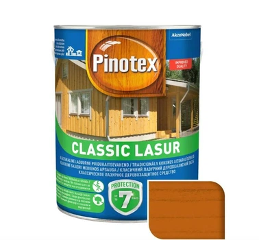 Пропитка для дерева Pinotex Classic Lasur орегон 1 л