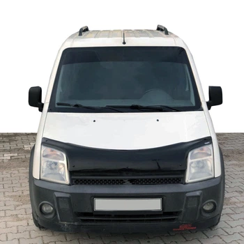 Дефлектор капота для Ford Connect 2002-2006, Мухобойка капота Ford Connect