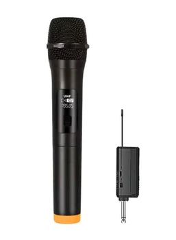 Бездротовий мікрофон UHF Wireless Microphone чорний