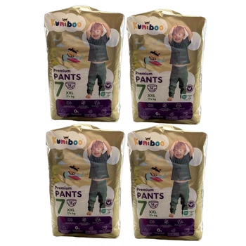 Підгузки-трусики Kuniboo premium pants XXL 7 розмір 17+ кг BOX 64 шт