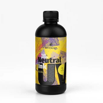 Чернила для УФ печати My Print UV LED neutral (0,5 л) yellow (9607)