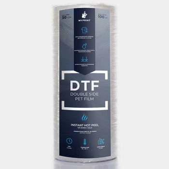 Плівка для DTF друку My Print Instant Peel Double Side, рулон 0,3*100 м (10347)