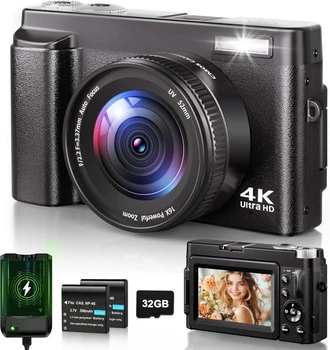 Цифровая камера IXNAIQY DC101-AF 48Мп / CMOS / 4K 30fps / 16Х зум
