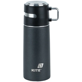 Термос Kite K25-1223-1, 350 мл, чорний
