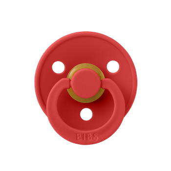 Пустушка Bibs 0-6 міс Latex Colour Strawberry