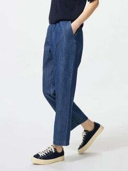 Джинсы Regular Fit женские UNIQLO 514432584 S Синие (1159847235)