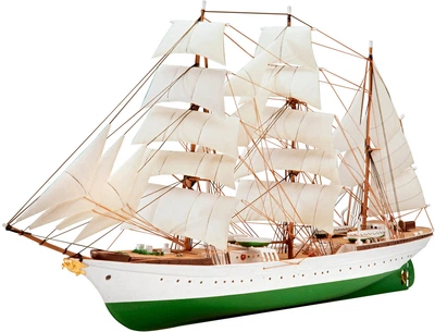 Сборная модель-копия Revell Корабль Gorch Fock Уровень 3 Масштаб 1:350 (RVL-05432)
