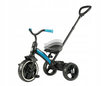 Rowerek trójkołowy Qplay Elite Plus New Niebieski 5788 (5061047480618)