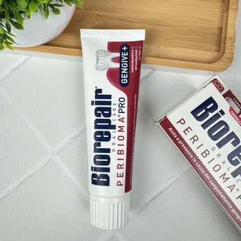 Зубная паста Biorepair Peribioma Pro Gengive+ от периодонтита, 75 мл