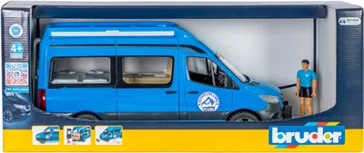 Набір іграшковий Bruder Кемпер MB Sprinter з фігуркою та аксесуарами 1:16 02684 (4001702026844)