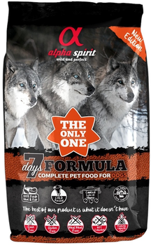 Sucha karma Alpha Spirit As The Only One 7 Days Formula dla psów 3 kg as4205503 (8436586310325)