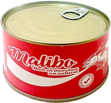Тунец Malibo Целый премиум в собственном соку 400 г