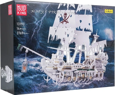 Klocki konstrukcyjne Statek piracki widmo 3769 elemtów ZKL.13193 (5903864973105)