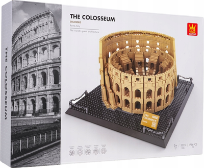Набір кубиків Будівлі Колізей 1756 елементів ZKL.5225 (5903864973433)