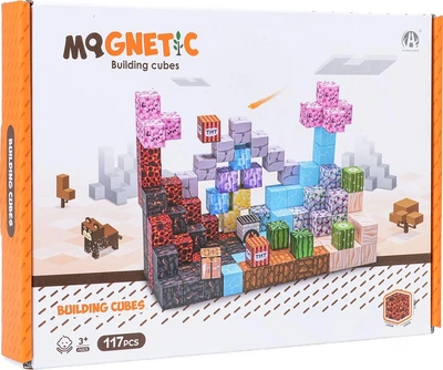 Конструктор магнітний 117 елементів ZKL.CH1355 (5903864973921)