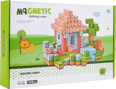 Конструктор магнітний 312 елементів ZKL.CH1320 (5903864973976)