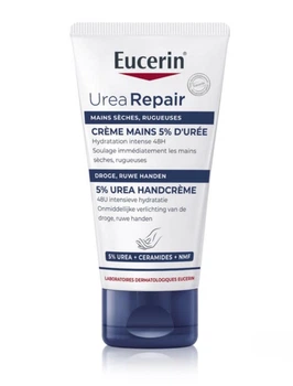 Крем для сухой кожи рук с 5% мочевиной Eucerin Repair Hand Creme 5% Urea 75 мл