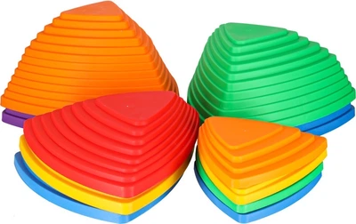 Ścieżka sensoryczna KIK do treningu równowagi, 11 kamieni KX3170_1 (5903039765726)