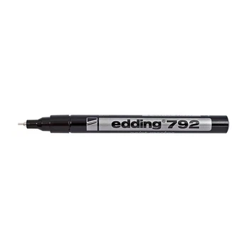 Маркер Paint e-792 0,8 мм тонкий чорний