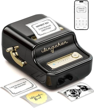 Термопринтер етикеток з Bluetooth Nimbot Remembrance Printer B21 Мінімашина для виготовлення наклейок 20-50 мм